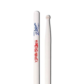 Foto 3 | Par de Baquetas Travis Barker Artist Series Zildjian Zastb Blanco
