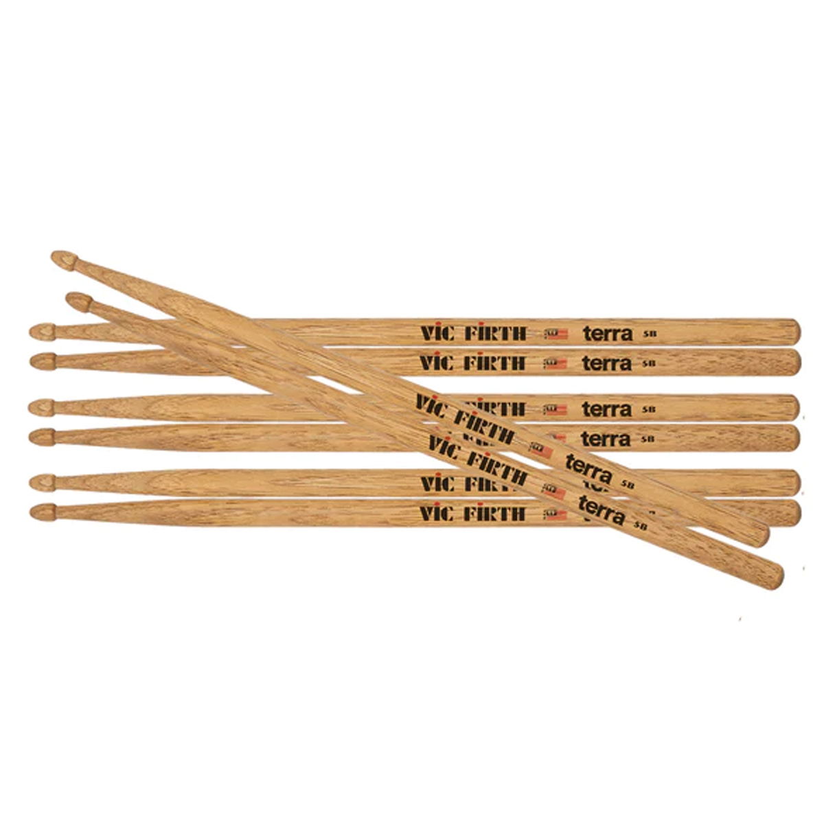 Baquetas Vic Firth 4 Pares para Batería
