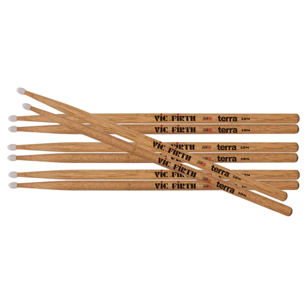 Baquetas Vic Firth 4 Pares para Batería
