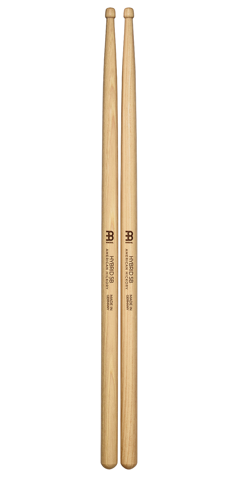 Baquetas 5b Serie Hybrid Largo 16.25 Pulgadas Meinl Sb107 Color Madera