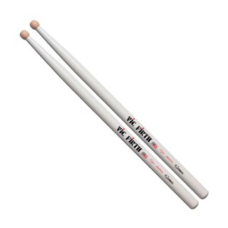 Foto 1 | Baquetas Ralph Hardimon Signature Vic Firth SRH Blancas Punta de Madera