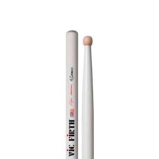 Foto 2 | Baquetas Ralph Hardimon Signature Vic Firth SRH Blancas Punta de Madera