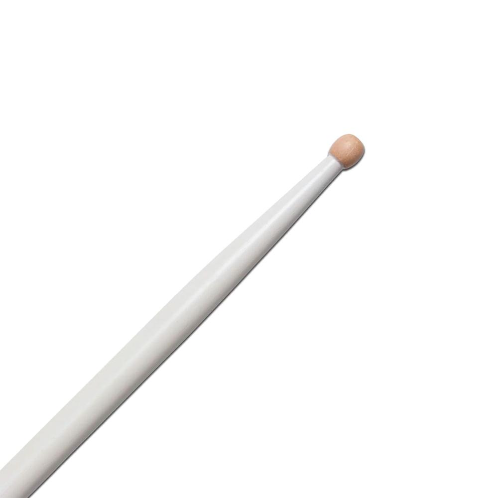 Foto 5 pulgar | Baquetas Ralph Hardimon Signature Vic Firth SRH Blancas Punta de Madera