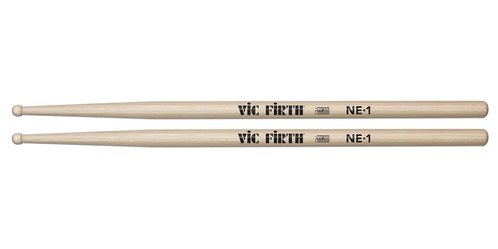 Foto 2 pulgar | Baquetas Punta de Madera Batería Percusión Vic Firth Ne1