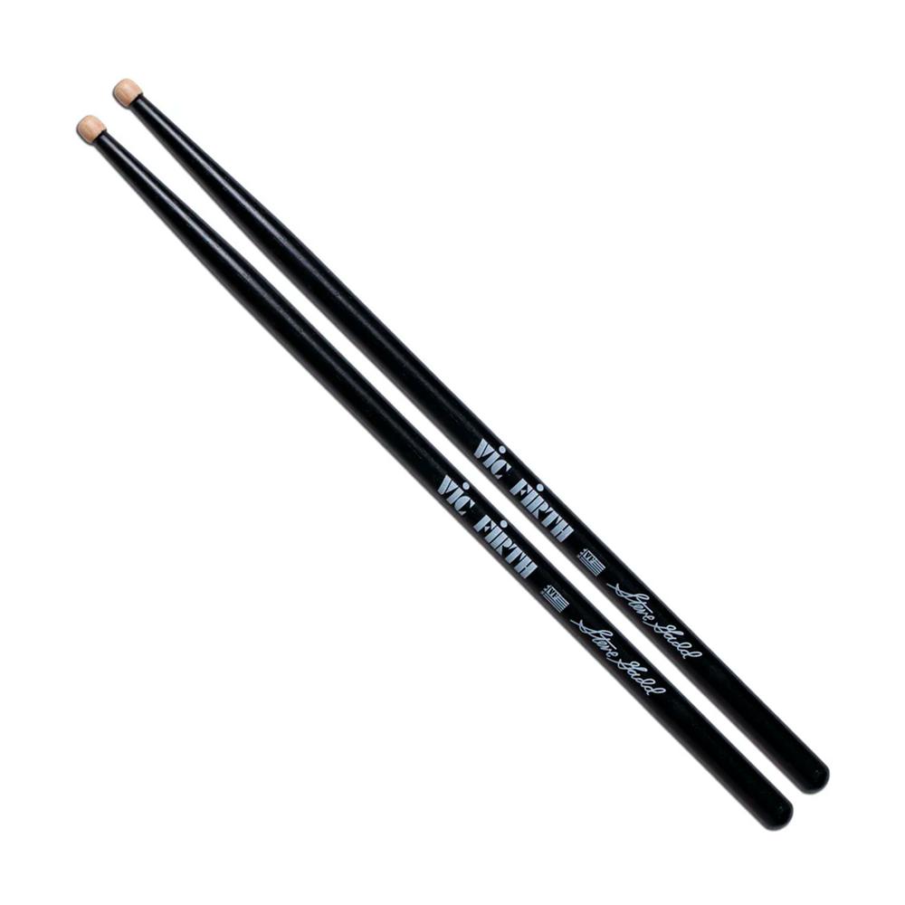 Foto 2 pulgar | Baquetas Steve Gadd Serie Signature Vic Firth SSG Negras Punta de Madera