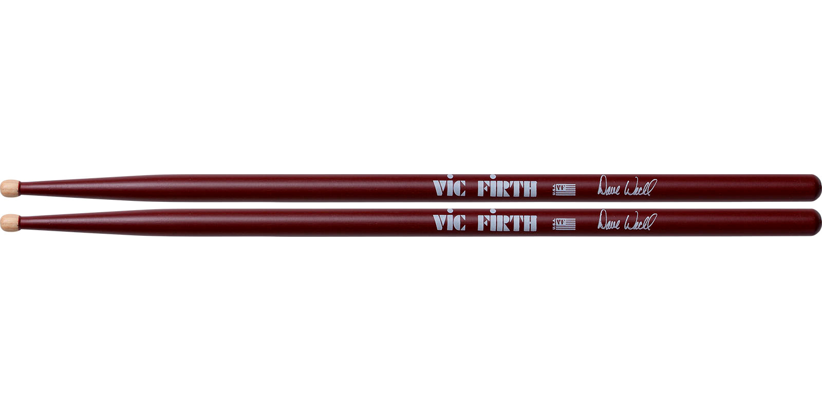 Foto 1 | Baquetas Punta de Madera Batería Vic Firth Dave Weckl