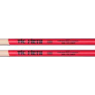 Foto 2 | Baquetas American Classic 5A Vic Firth 5ANVG Rojas Punta Nailon
