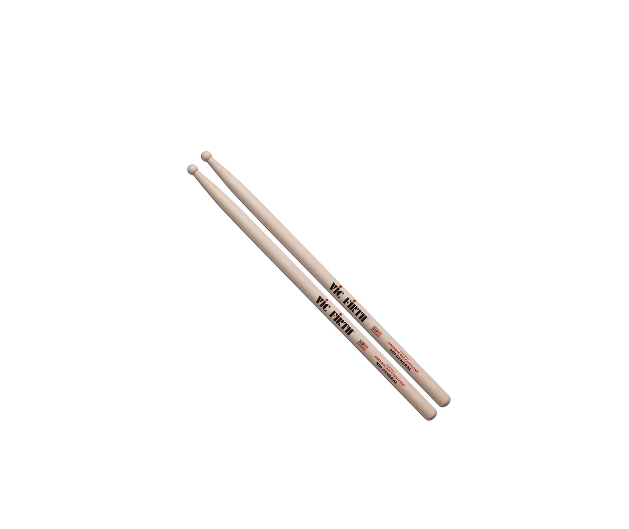 Foto 2 pulgar | Baquetas Vic Firth Sd1  para Baterista Punta Redonda Madera