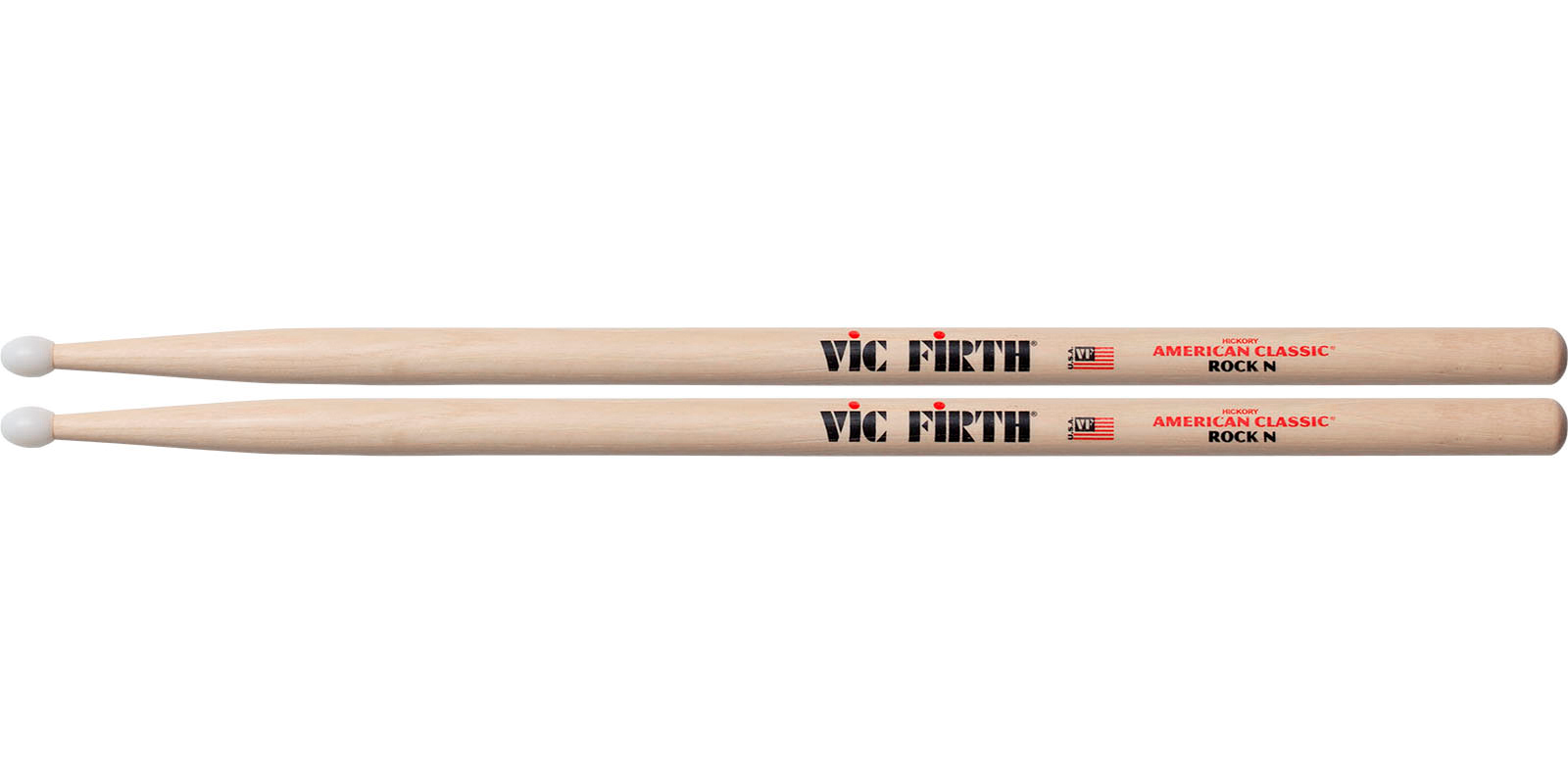 Foto 1 | Baquetas Rock Vic Firth Rockn  para Batería Punta de Nylon