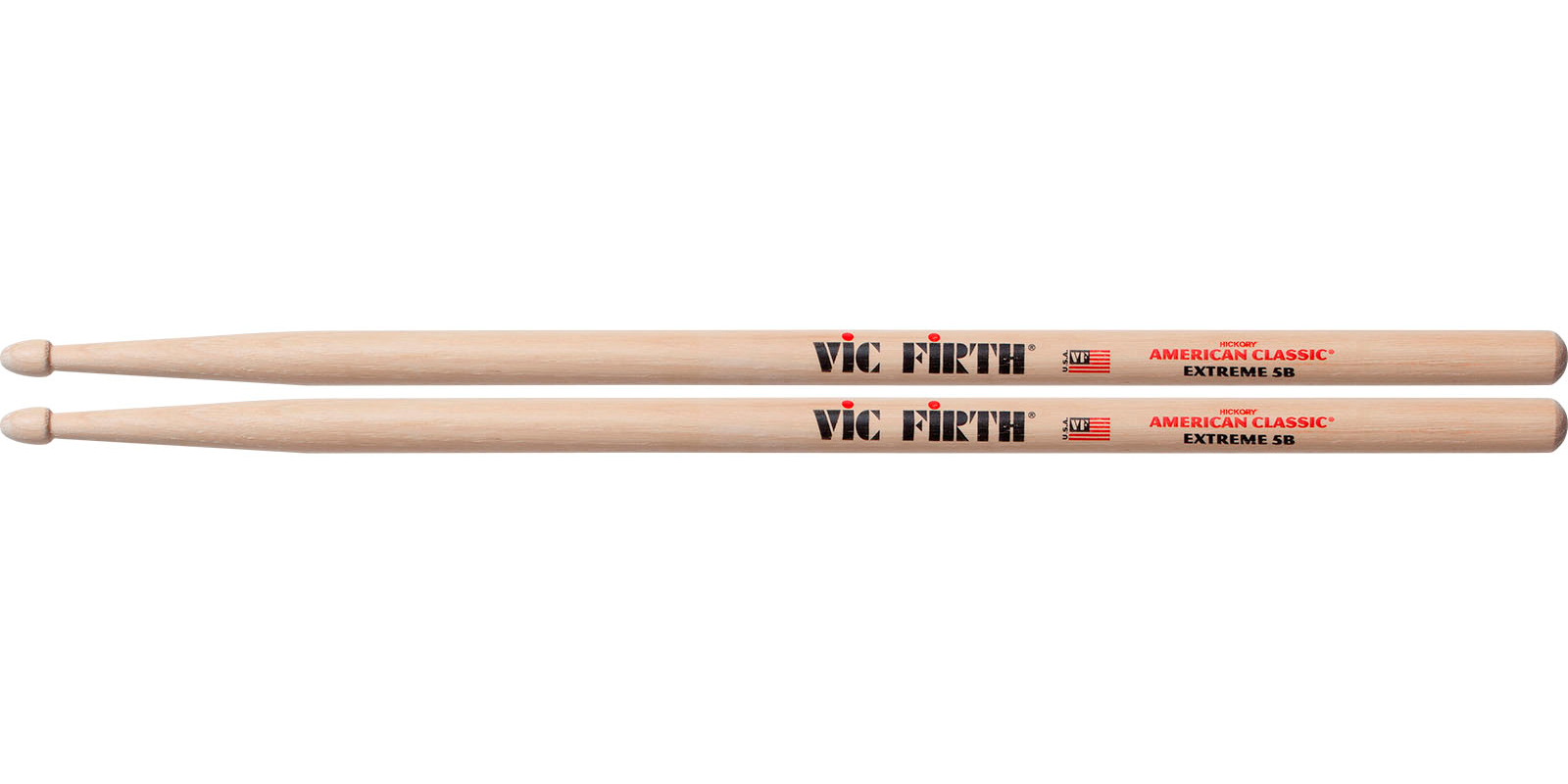 Foto 1 | Baquetas 5b Punta de Madera para Batería Vic Firth X5b