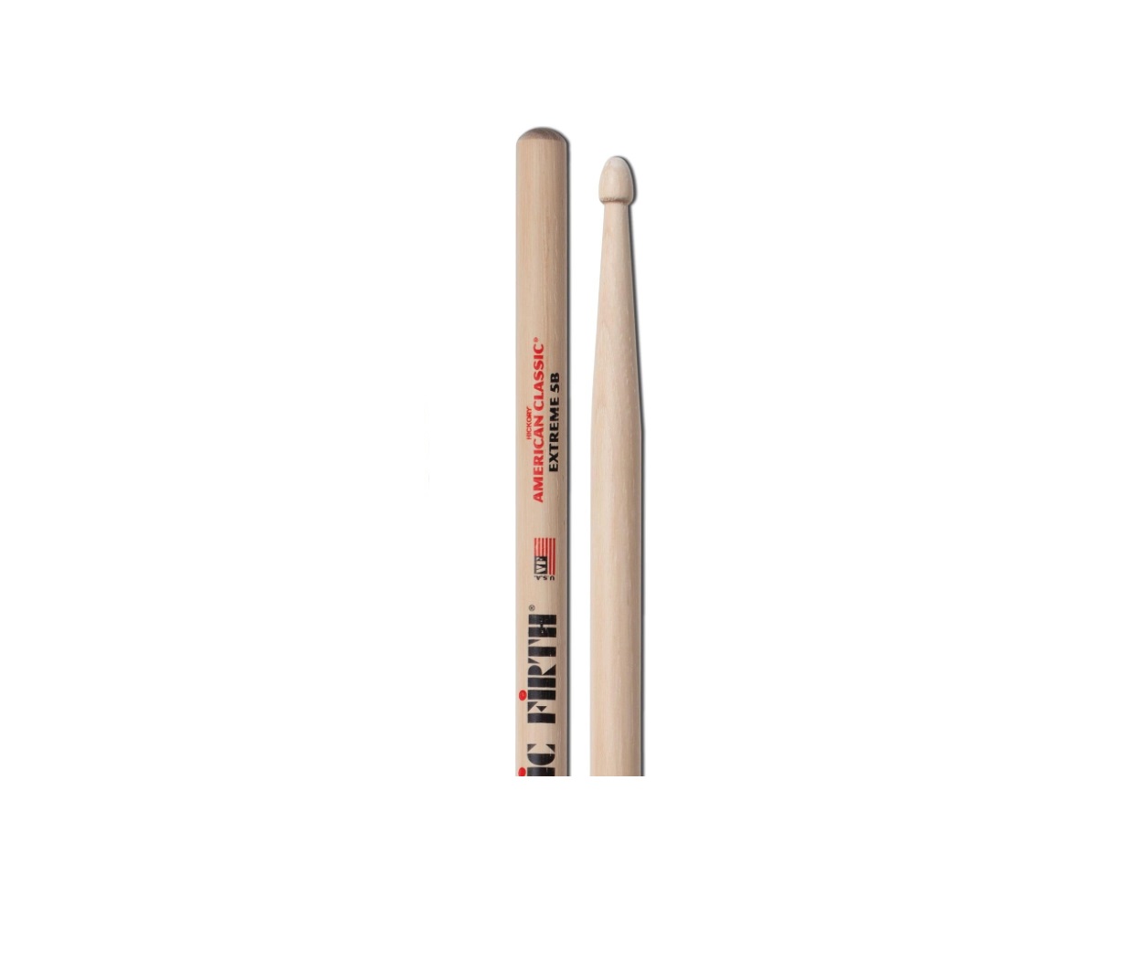 Foto 2 | Baquetas 5b Punta de Madera para Batería Vic Firth X5b