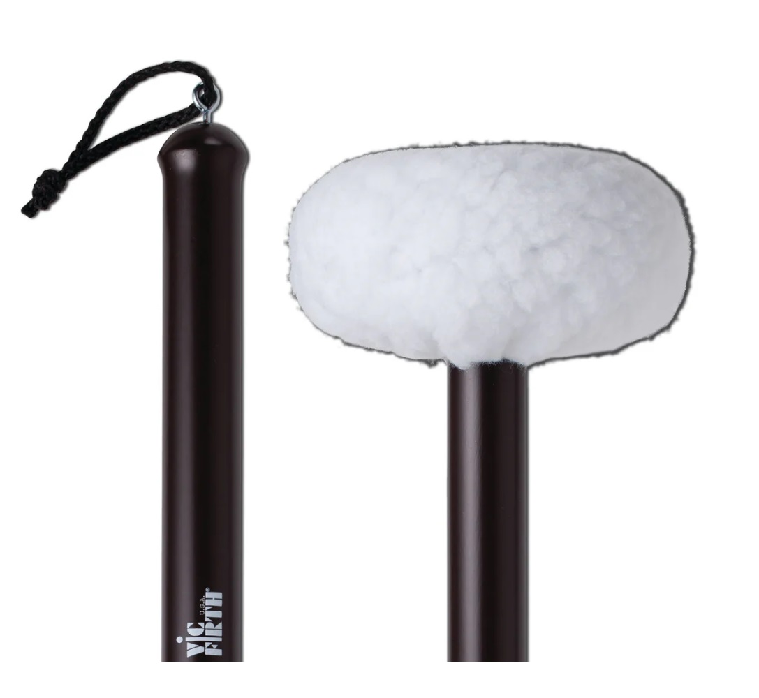 Baquetón Para Bombo Gamelan Y Gongs Percusión Vic Firth Gb2