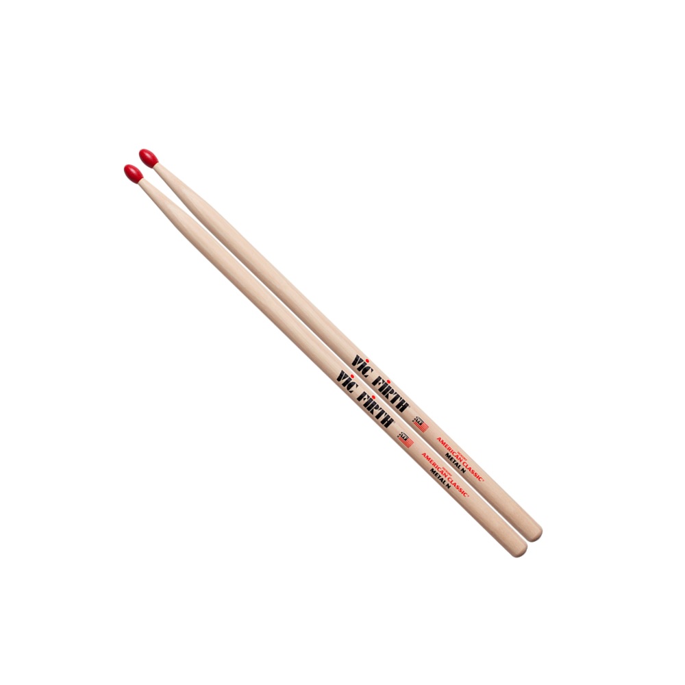 Baquetas Punta De Nylon Batería Percusión Vic Firth Metaln