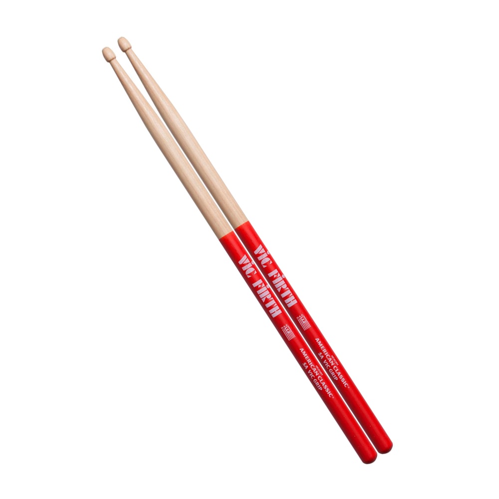 Baquetas Para Bateria 5a Punta De Madera Vic Firth 5avg