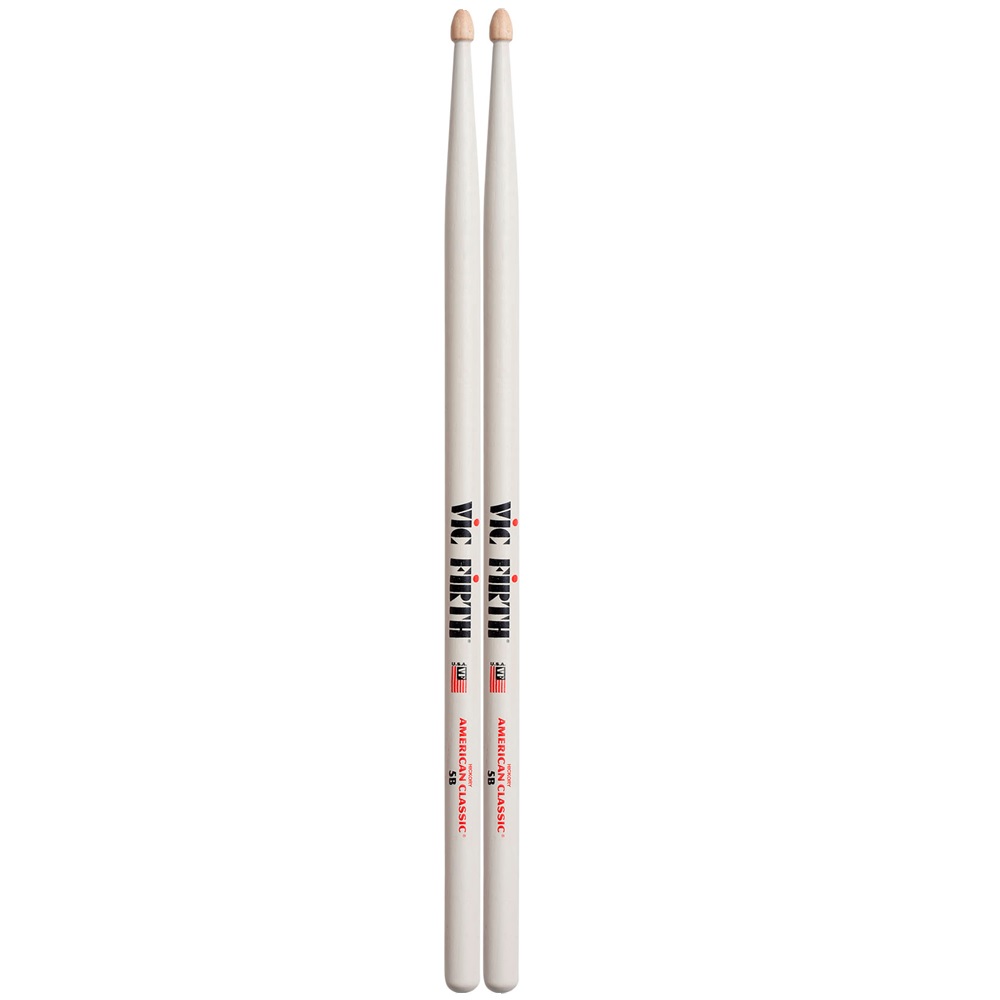 Foto 3 pulgar | Baquetas 5b Con Punta De Madera 16 Pulgadas Vic Firth 5bw