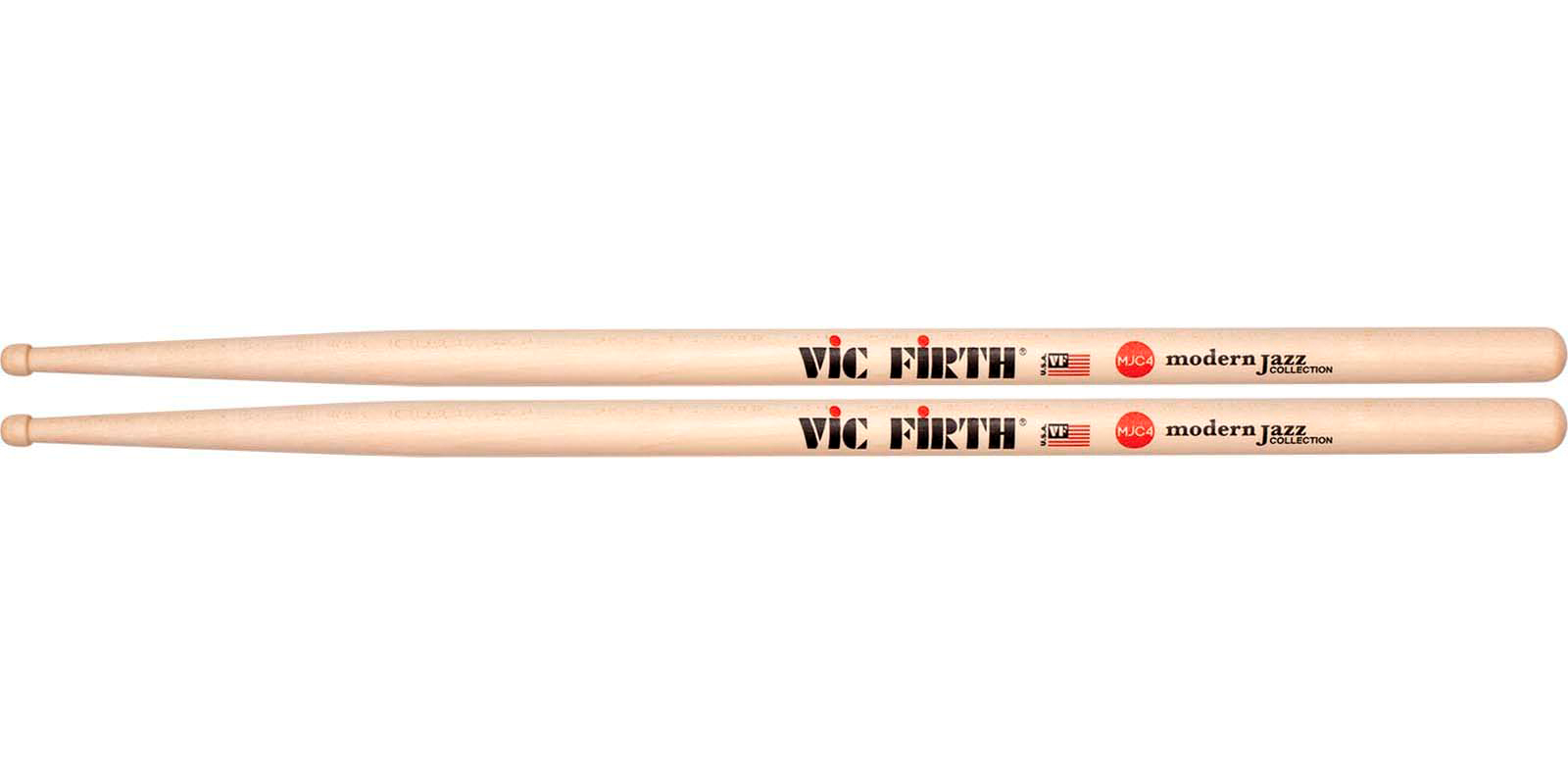 Foto 4 pulgar | Baquetas 5b Punta De Madera Vic Firth Mjc4
