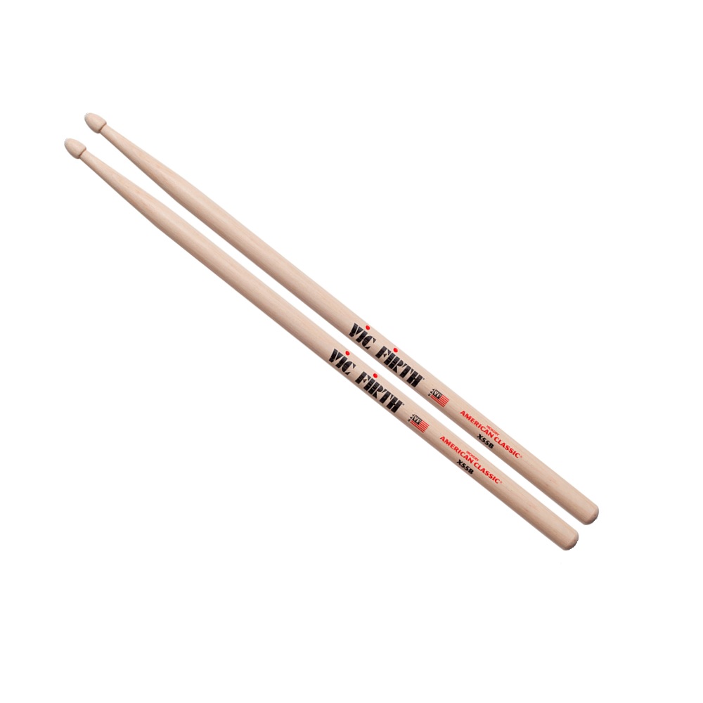 Baquetas 16.5 Pulgadas Punta Madera Batería Percusión Vic Firth X55b