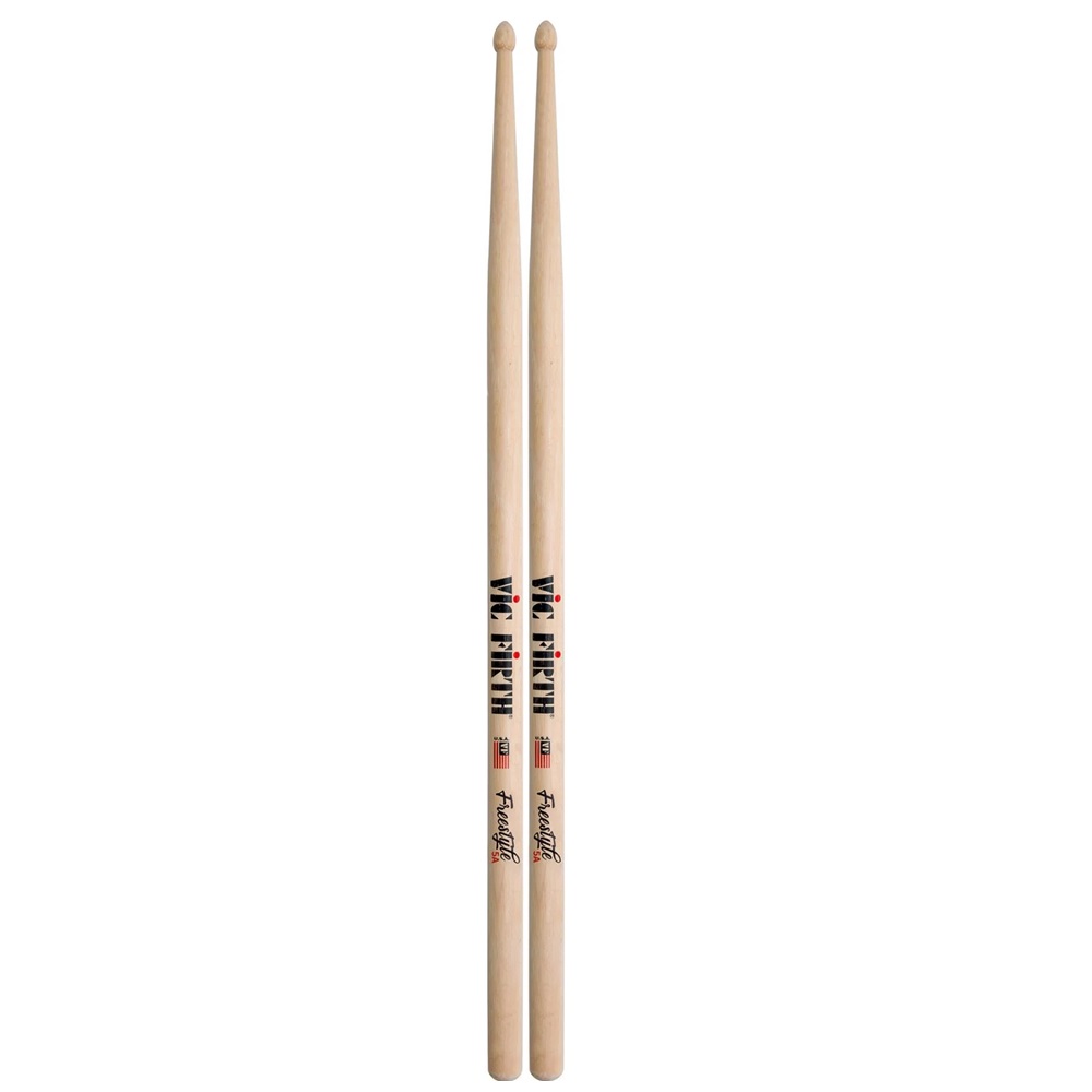 Foto 3 pulgar | Par de Baquetas 5a Punta de Madera para Batería Vic Firth Fs5a