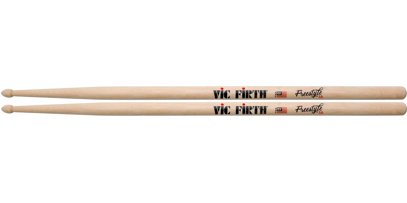 Foto 4 pulgar | Par de Baquetas 5a Punta de Madera para Batería Vic Firth Fs5a