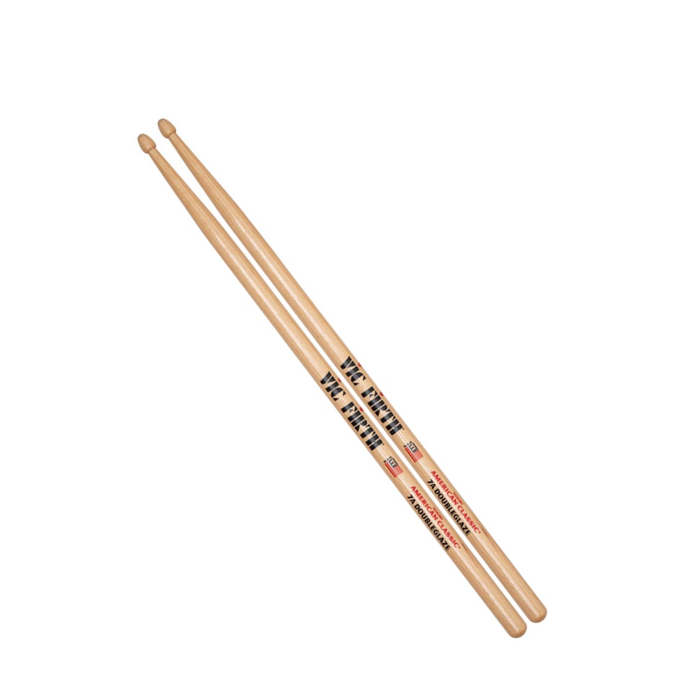 Foto 2 pulgar | Par de Baquetas 7a Punta de Madera para Batería Vic Firth 7adg