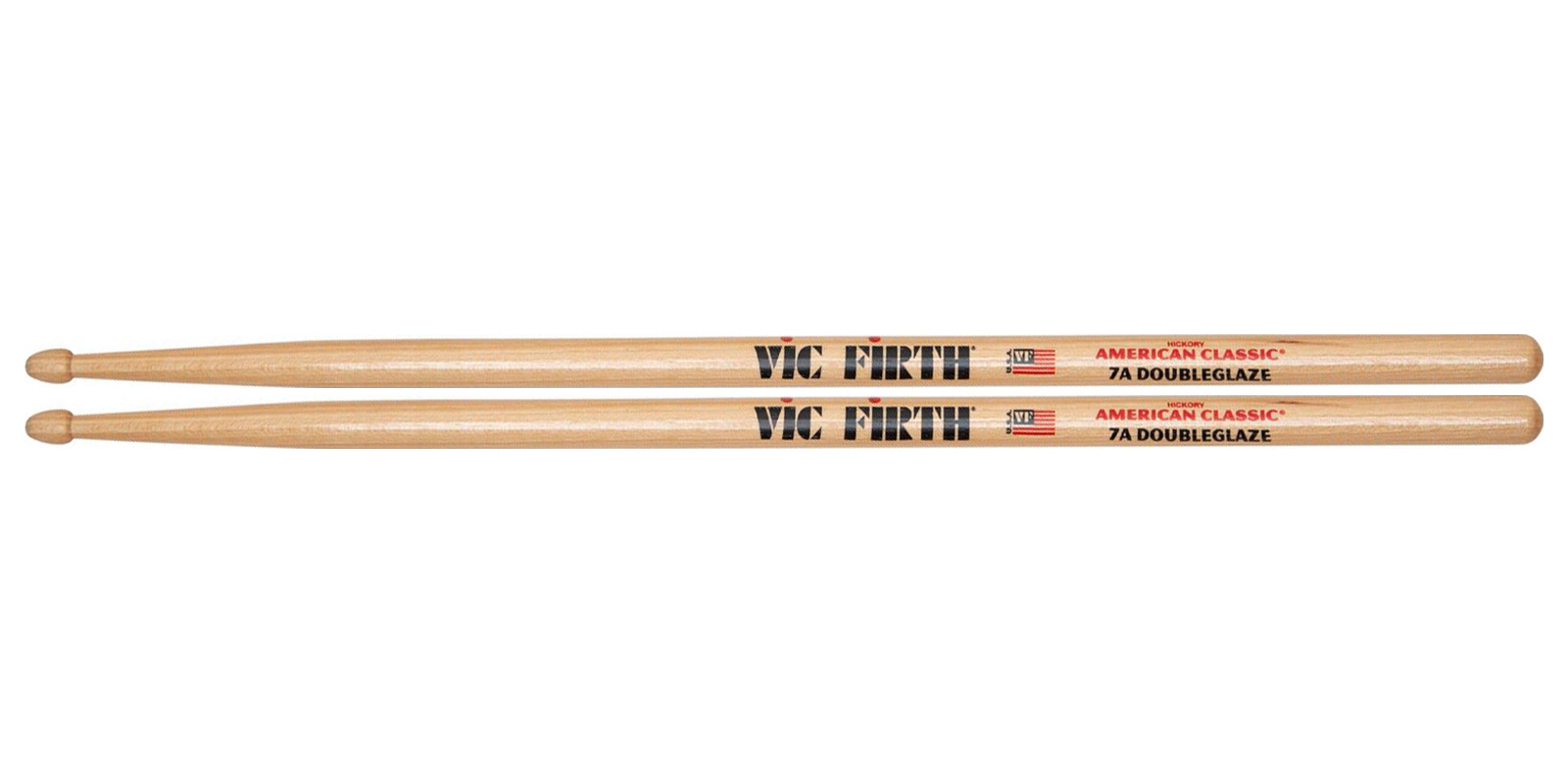 Foto 4 pulgar | Par de Baquetas 7a Punta de Madera para Batería Vic Firth 7adg