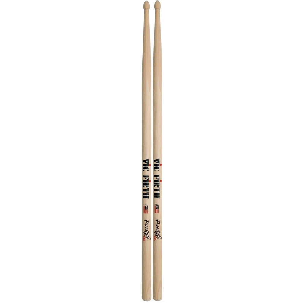 Foto 3 pulgar | Baquetas Punta de Madera Batería Vic Firth Fs55a