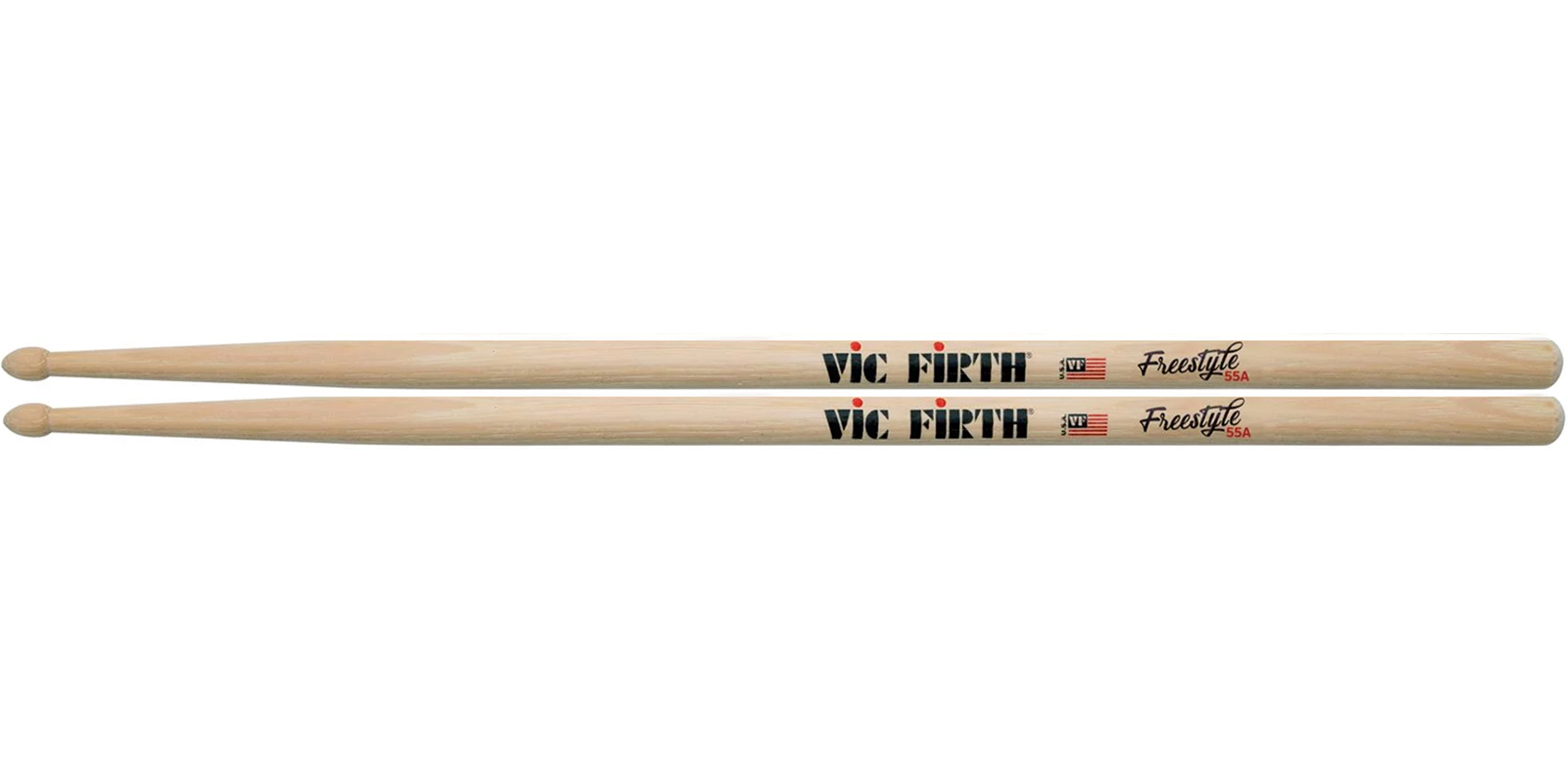 Foto 4 pulgar | Baquetas Punta de Madera Batería Vic Firth Fs55a