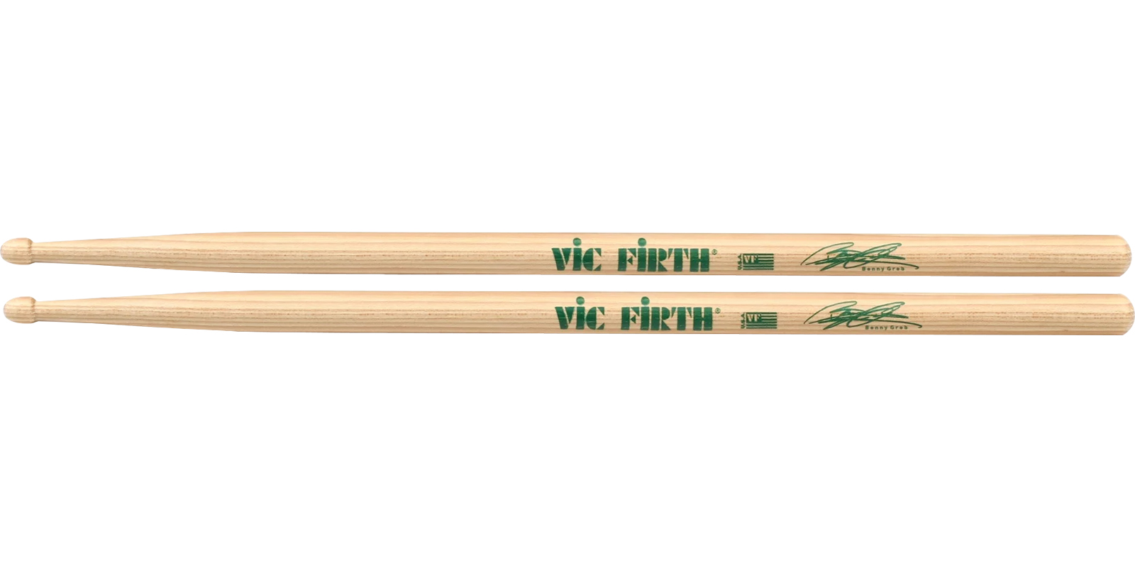 Foto 4 pulgar | Baquetas Punta Madera Percusión Vic Firth 5b Benny Greb