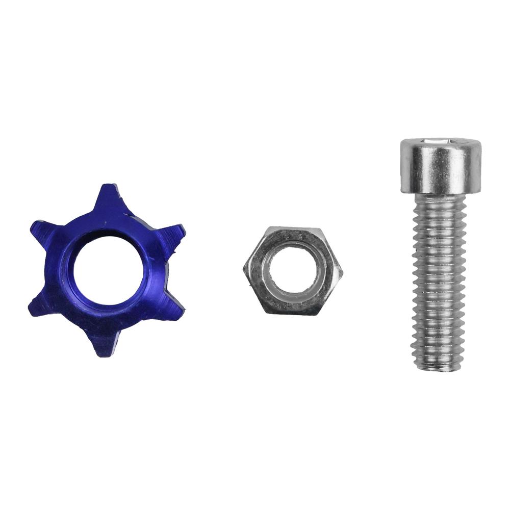 Foto 1 | Tornillo Decorativo Estrella Placa Azul Set