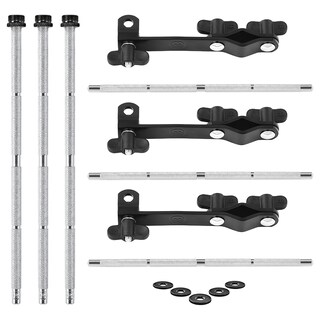 Foto 1 | Meinl Mpmcs Abrazadera Jgo Clamps Micrófono Para Batería