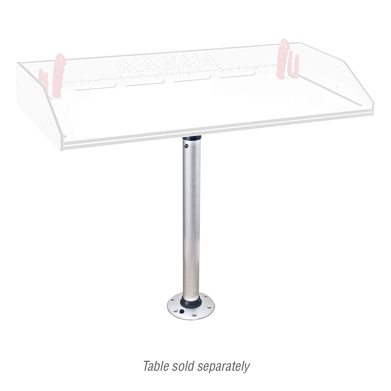 Foto 4 pulgar | Pedestal Mount Magma Products T10-185 Plateado Para Paseos En Bote - Venta Internacional.