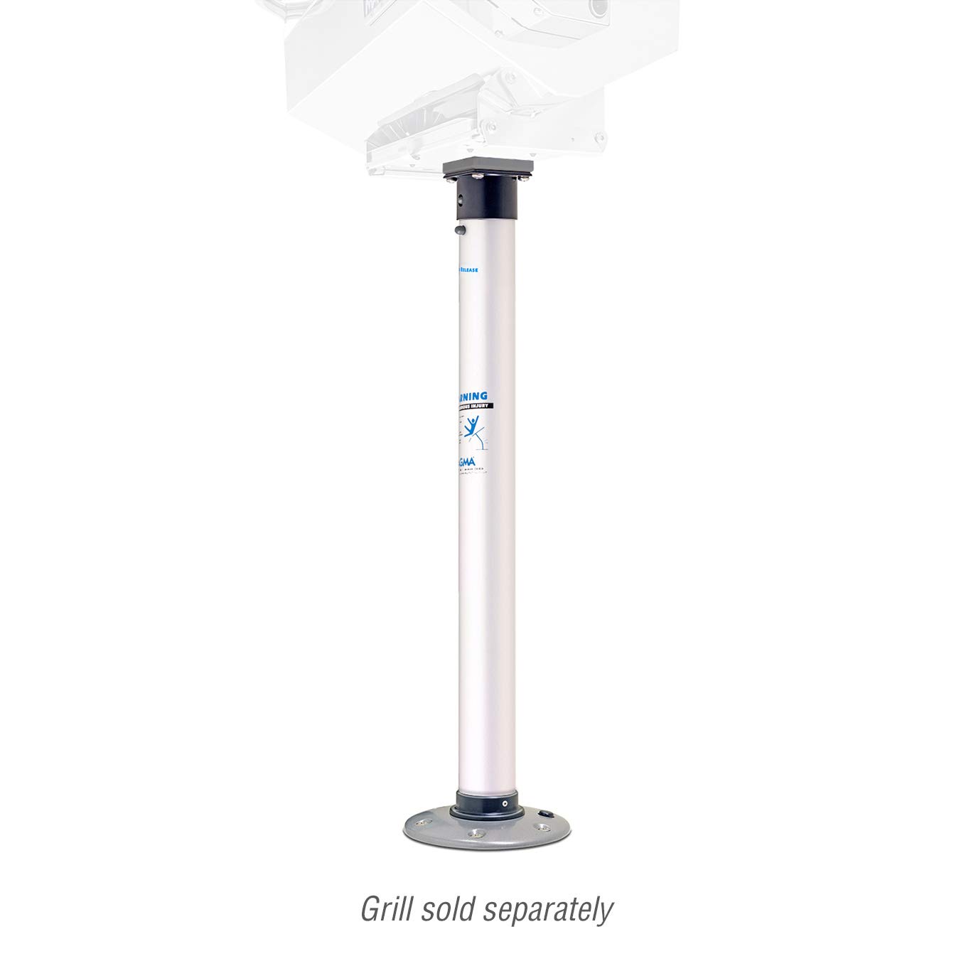 Foto 5 pulgar | Pedestal Mount Magma Products T10-185 Plateado Para Paseos En Bote - Venta Internacional.