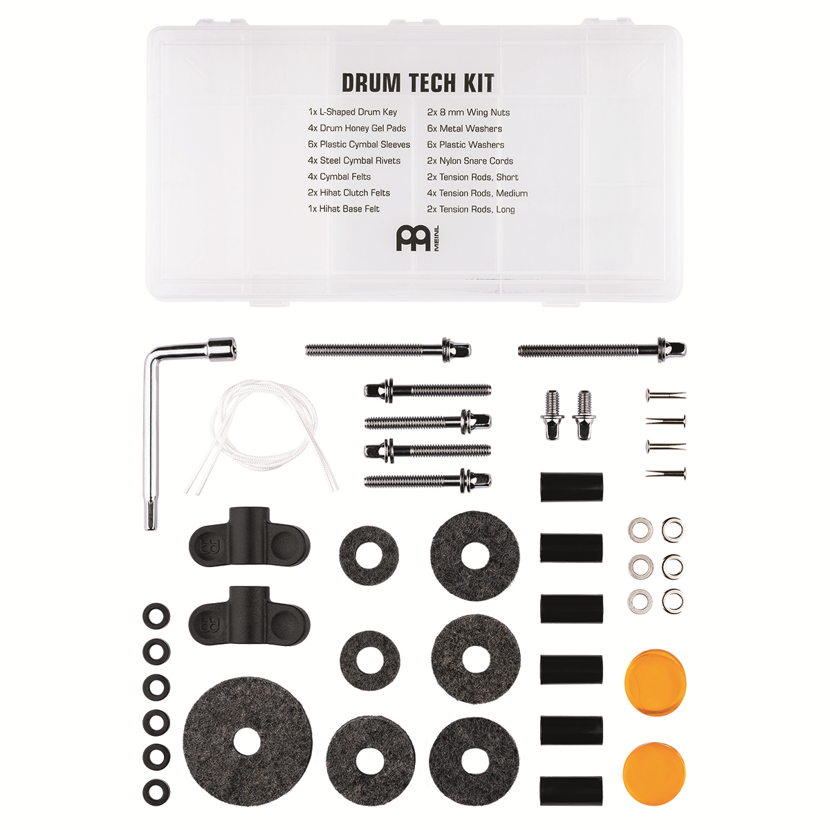 Foto 4 pulgar | Meinl Mdtk Kit Tornillos Fieltros Llave Ahogadores Batería