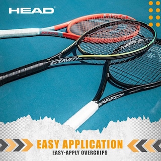 Foto 4 | Raqueta De Tenis Overgrip Head Xtreme Soft, Paquete De 3, Color Negro Y Blanco - Venta Internacional.
