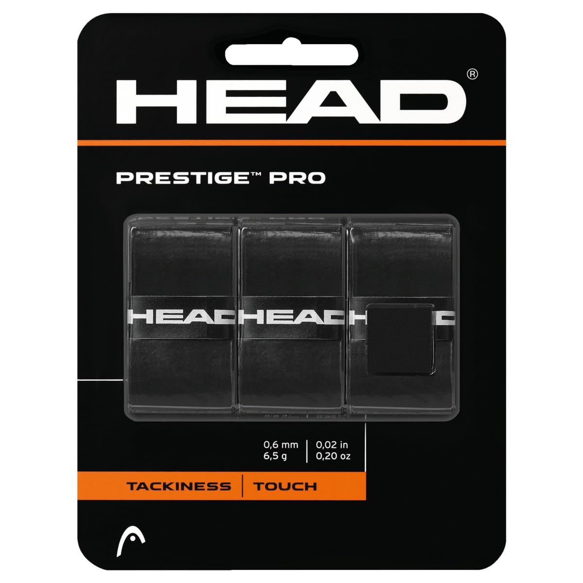 Foto 2 pulgar | Raqueta De Tenis Overgrip Head Prestige Pro Black, Paquete De 3 - Venta Internacional.
