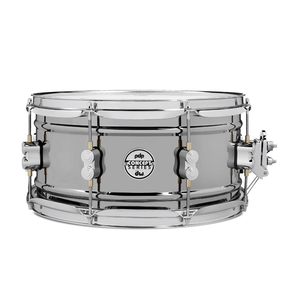 Foto 1 | Tarola Concept Series Black Nickel Pacific Drums Pdsn6513bncr Plateado 13x6.5