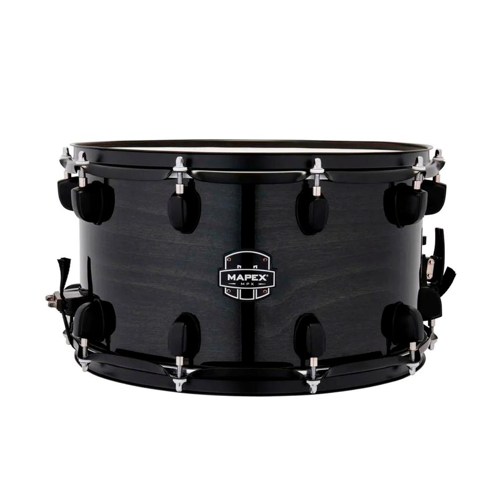 Tarola Transparent Midnight Black 14” x 8” Mapex Mpnmp4800bmb Plata