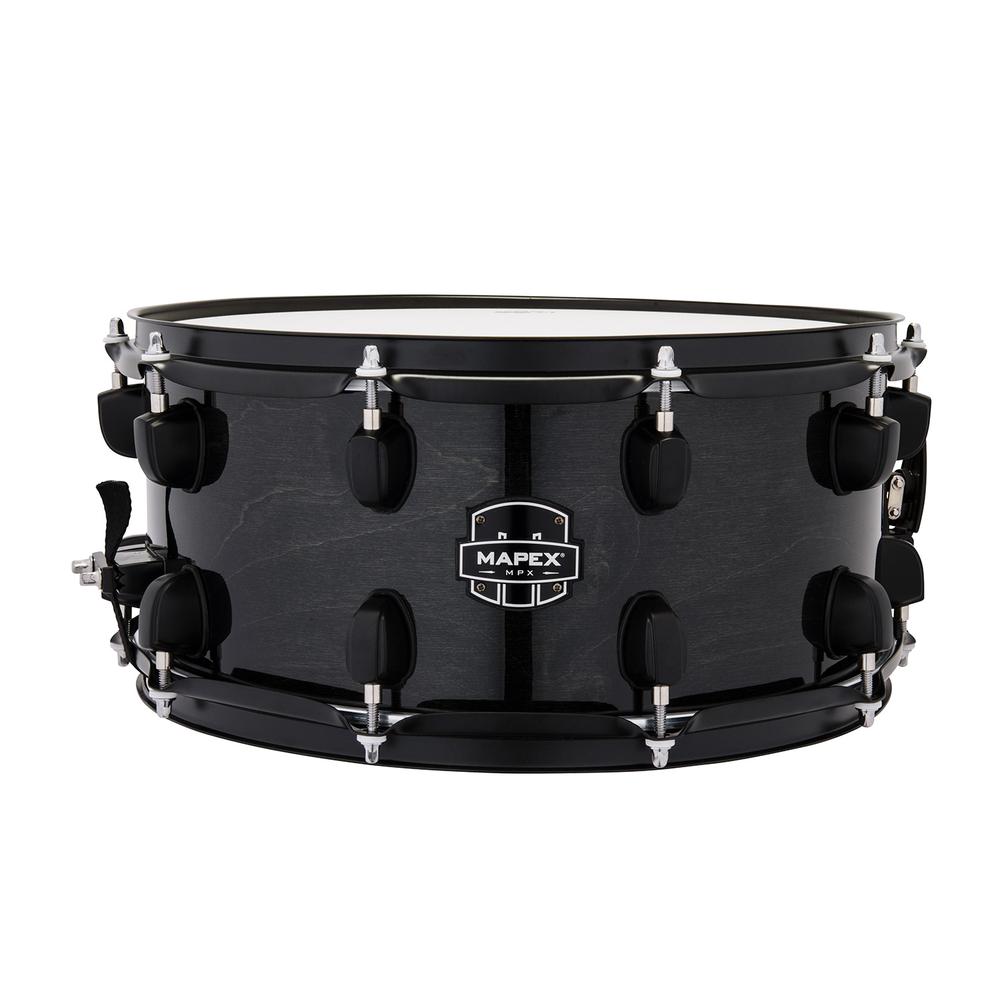 Tarola Transparent Midnight Black Mapex  Mpnmp4550bmb Negro 14” X 5.5”