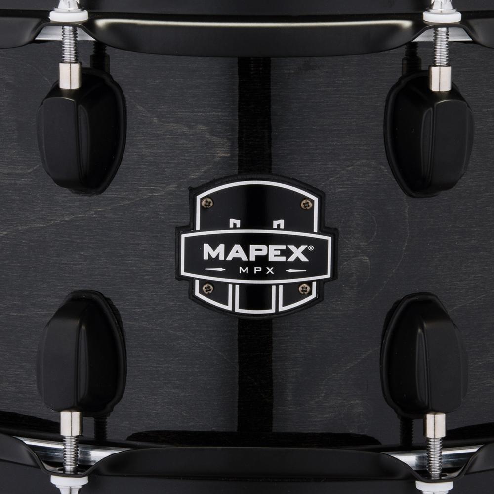 Foto 5 pulgar | Tarola Transparent Midnight Black Mapex  Mpnmp4550bmb Negro 14” X 5.5”