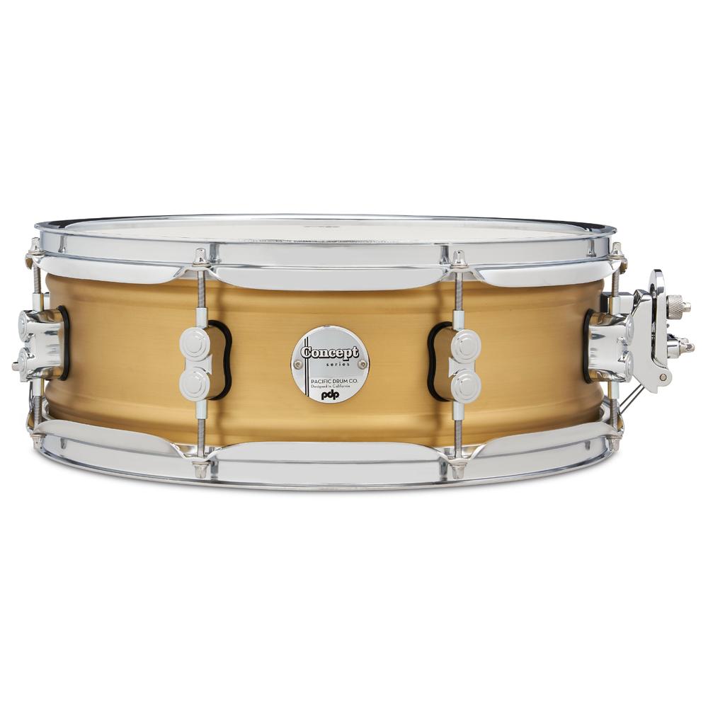Foto 2 pulgar | Tarola Concept Series Brass Pacific Drums Pdsn0514nbbc Dorado de 14x5”