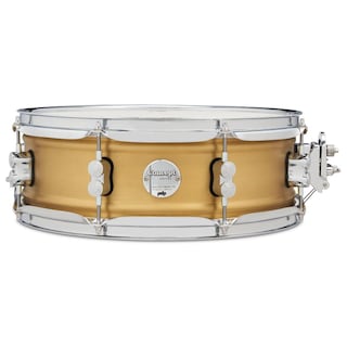 Foto 1 | Tarola Concept Series Brass Pacific Drums Pdsn0514nbbc Dorado de 14x5”