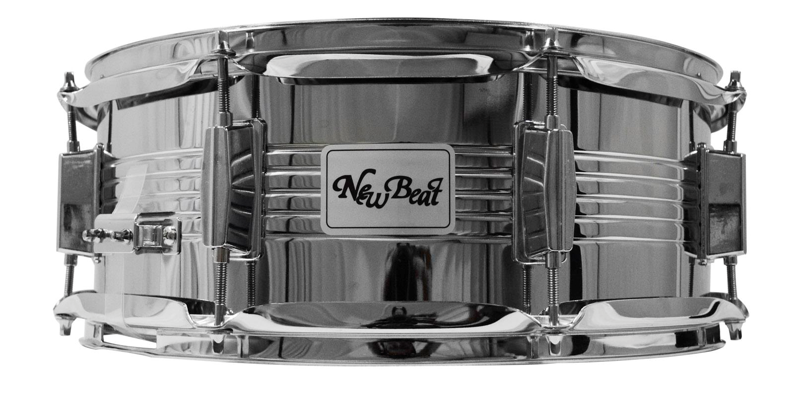Foto 2 pulgar | Tarola de Acero New Beat NBS-1455 Plateada 14 X 5.5'' para Batería