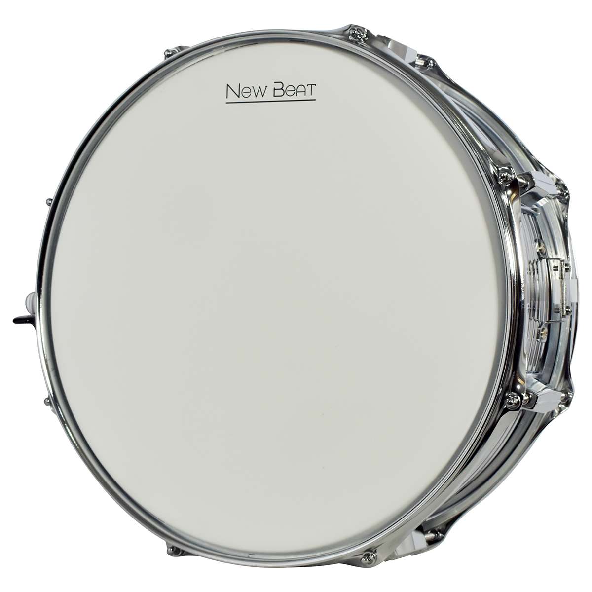 Tarola Acero 14 X 5.5 Pulgadas Con Atril New Beat Nb-sk1455