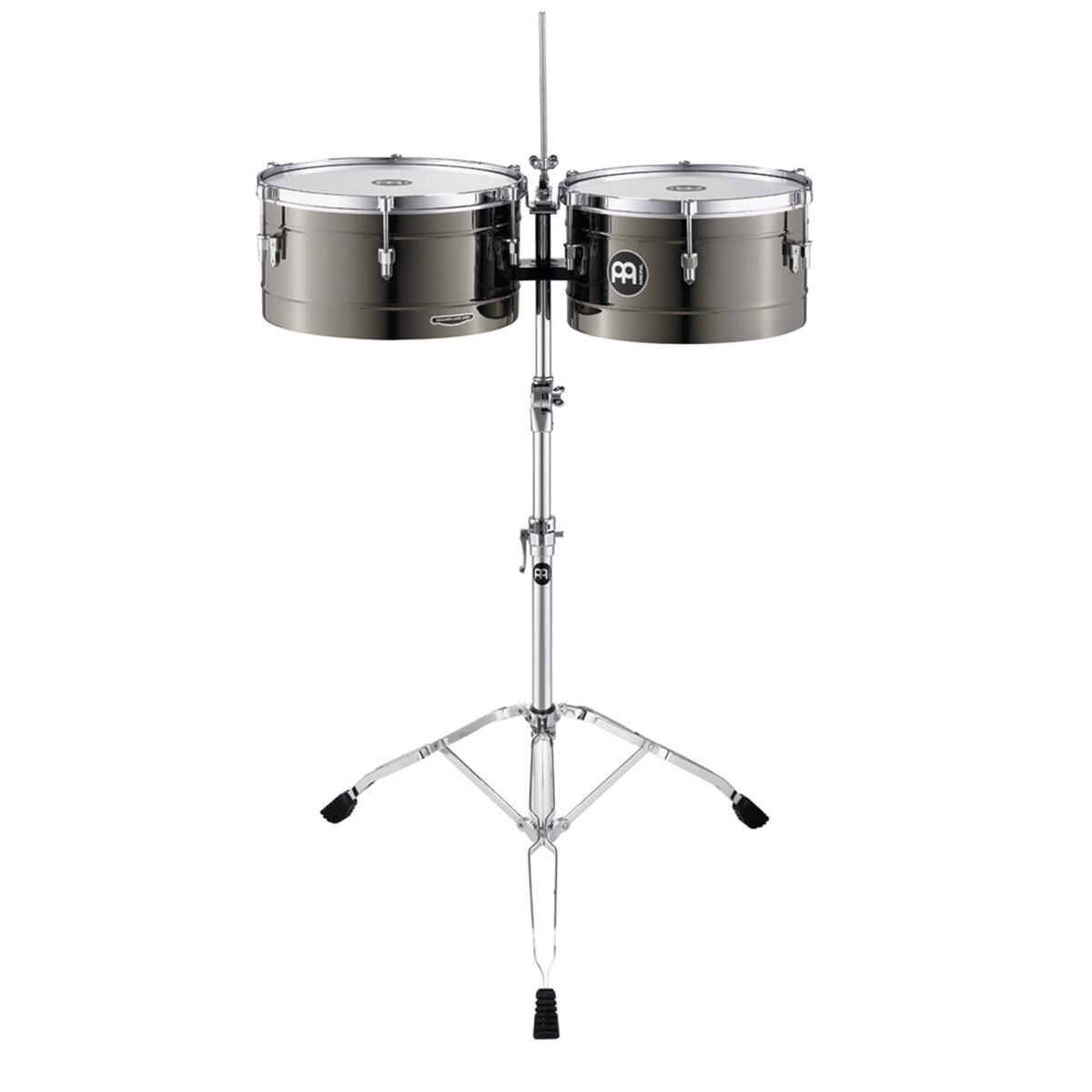 Timbales Marathon Meinl MT-1415BN Grises 14 y 15 Pulgadas + Atril $13,536