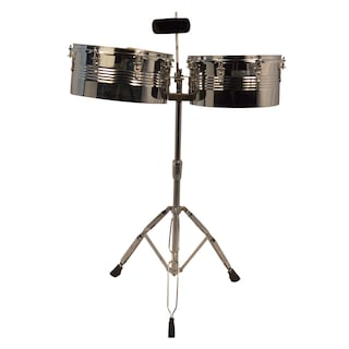 Foto 2 | Timbales New Beat 13 y 14" Base y Cencerro