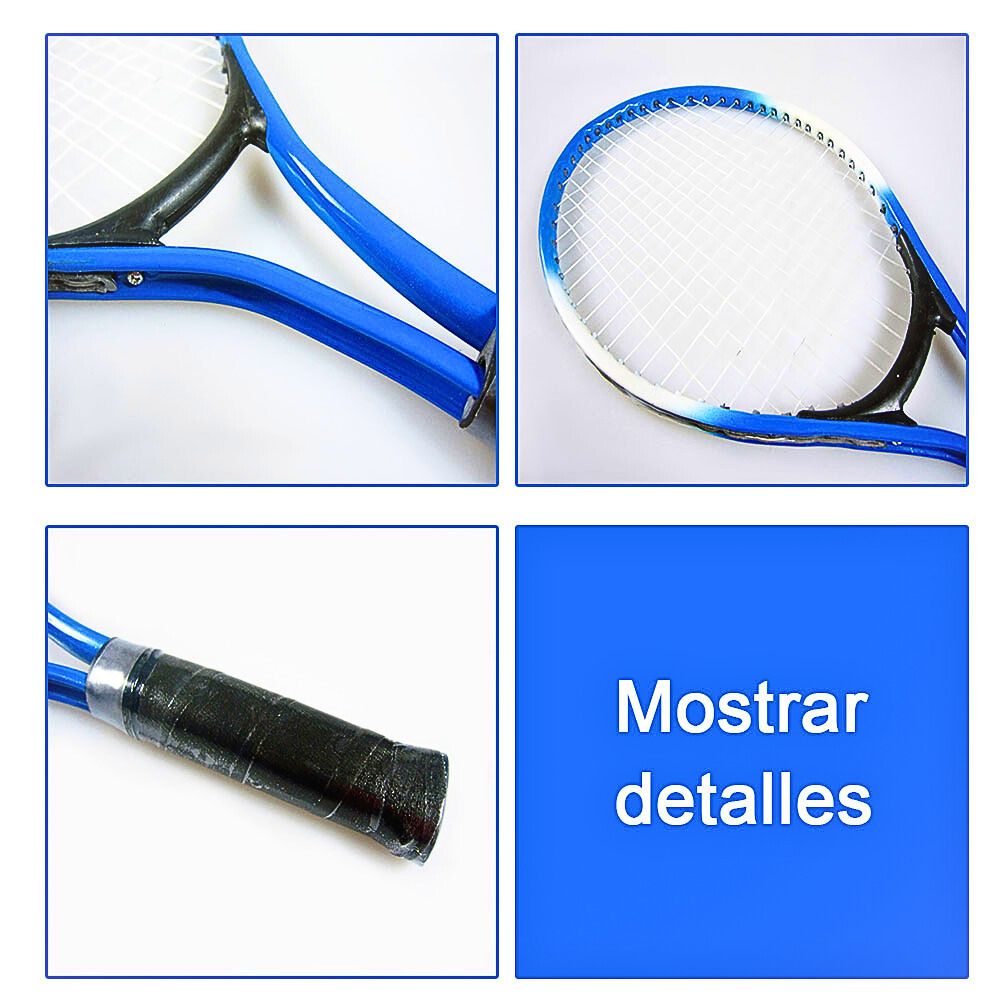 Foto 4 pulgar | Set De Tenis Adulto Dúo 2 Raquetas + 1 Pelota