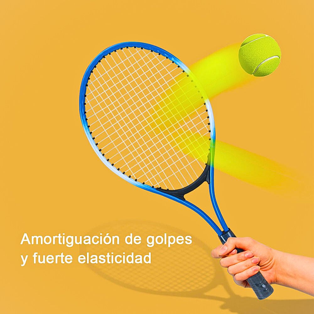 Foto 5 pulgar | Set De Tenis Adulto Dúo 2 Raquetas + 1 Pelota
