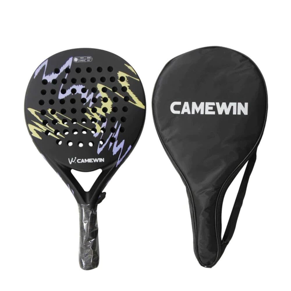 Foto 7 pulgar | Raquetas de Pádel Camewin 4018 con Funda Superficie de Carbono y Núcleo Eva