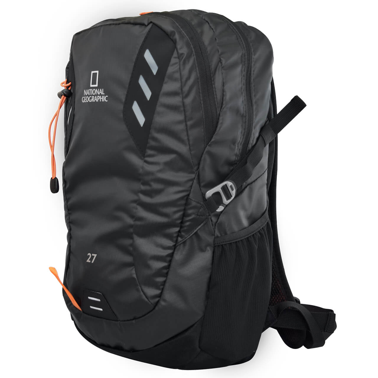 Foto 2 pulgar | Mochila De Montaña Hainzel 27 L Con Silbato Naranja S.o.s, Negro Con Naranja