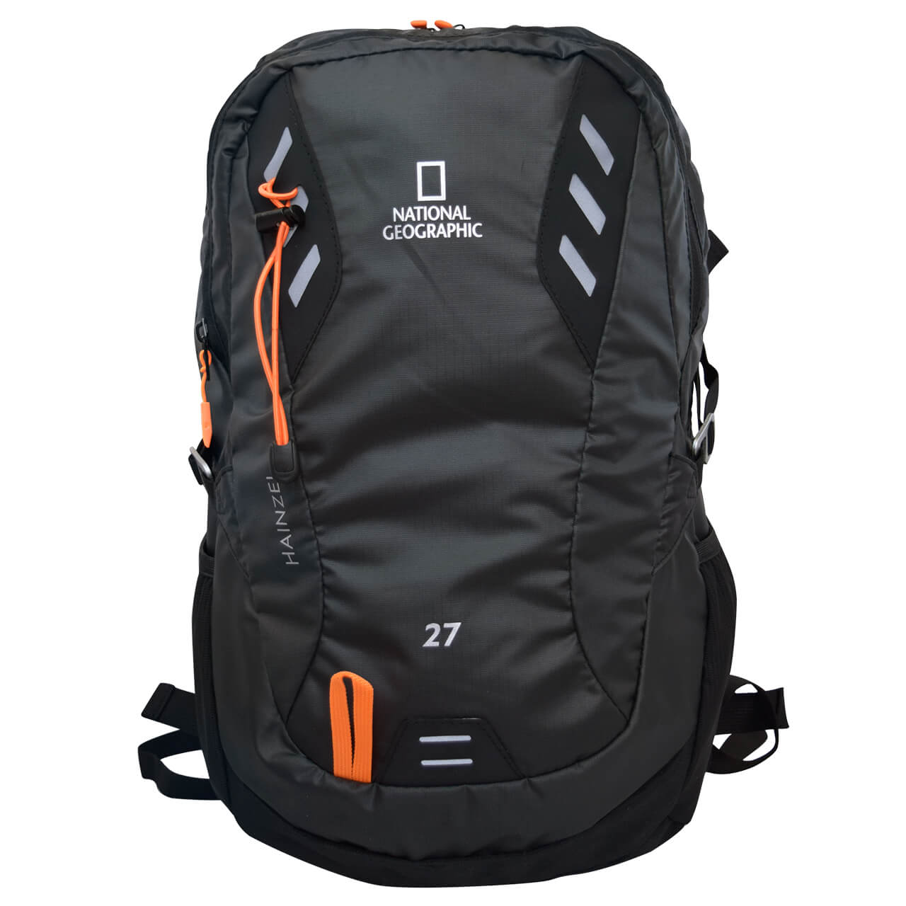 Foto 3 pulgar | Mochila De Montaña Hainzel 27 L Con Silbato Naranja S.o.s, Negro Con Naranja